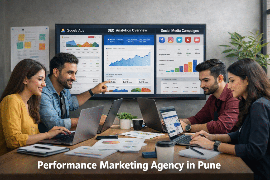 Digital Sky performance marketing agency in Pune managing Google Ads and digital marketing campaigns