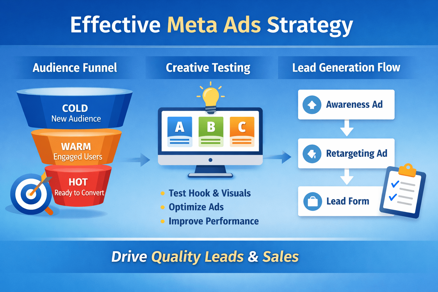 Meta Ads Strategy Guide for High-Converting Leads 2026