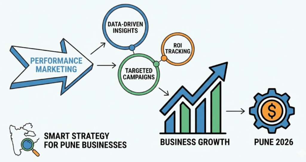 Performance marketing strategy by Digital Sky Marketing Agency for Pune businesses