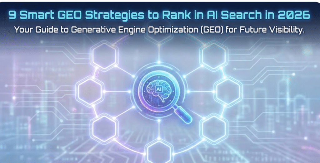 Generative Engine Optimization (GEO) by Digital Sky Agency to rank in AI search in 2026