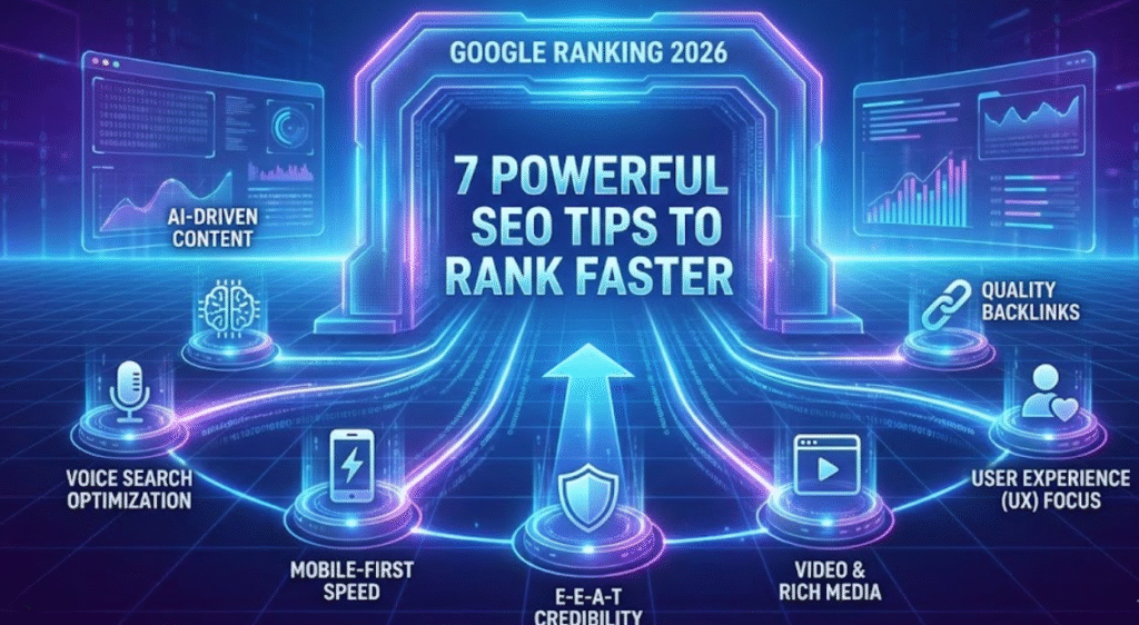 SEO tips by Digital Sky Agency to rank faster on Google in 2026